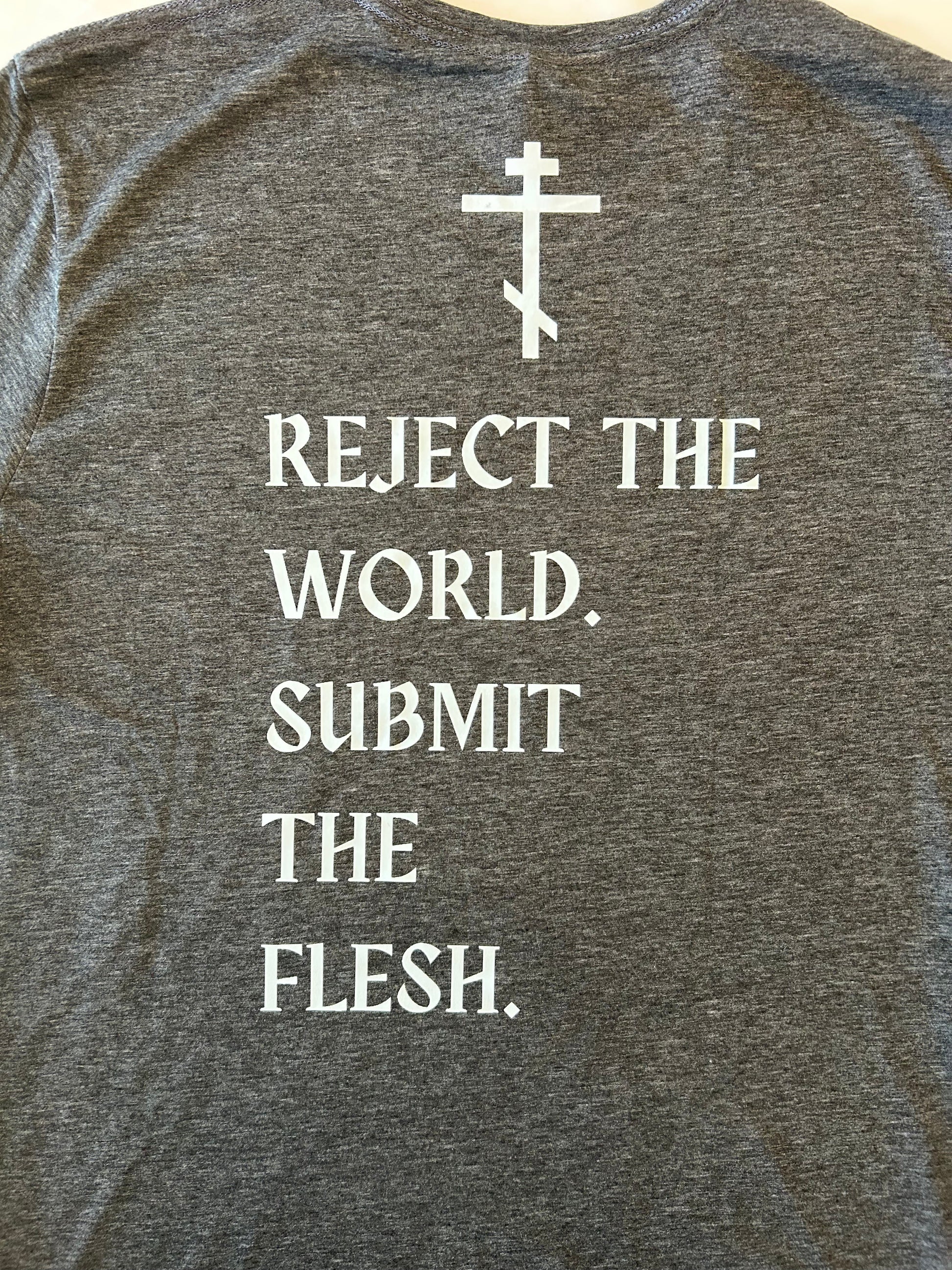 Reject the World Adult Short Sleeve T-Shirt